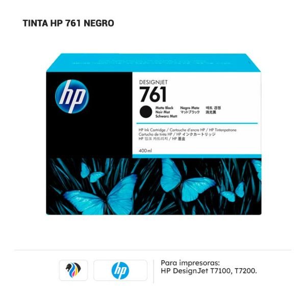 Tinta HP 761 Negro