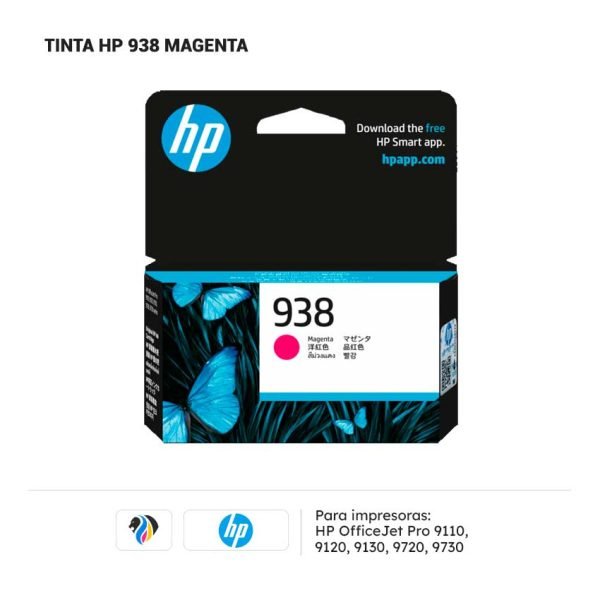 Tinta HP 938 Magenta