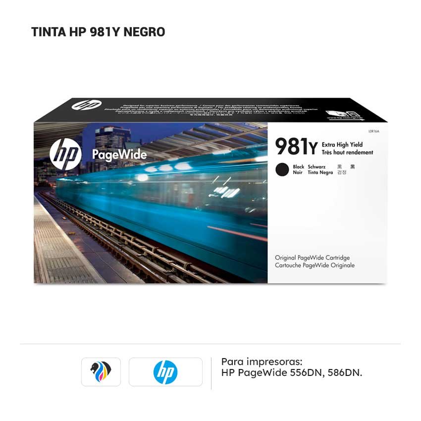 TINTA HP 981Y NEGRO