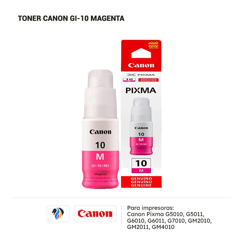 Tinta Canon GI 10 Magenta