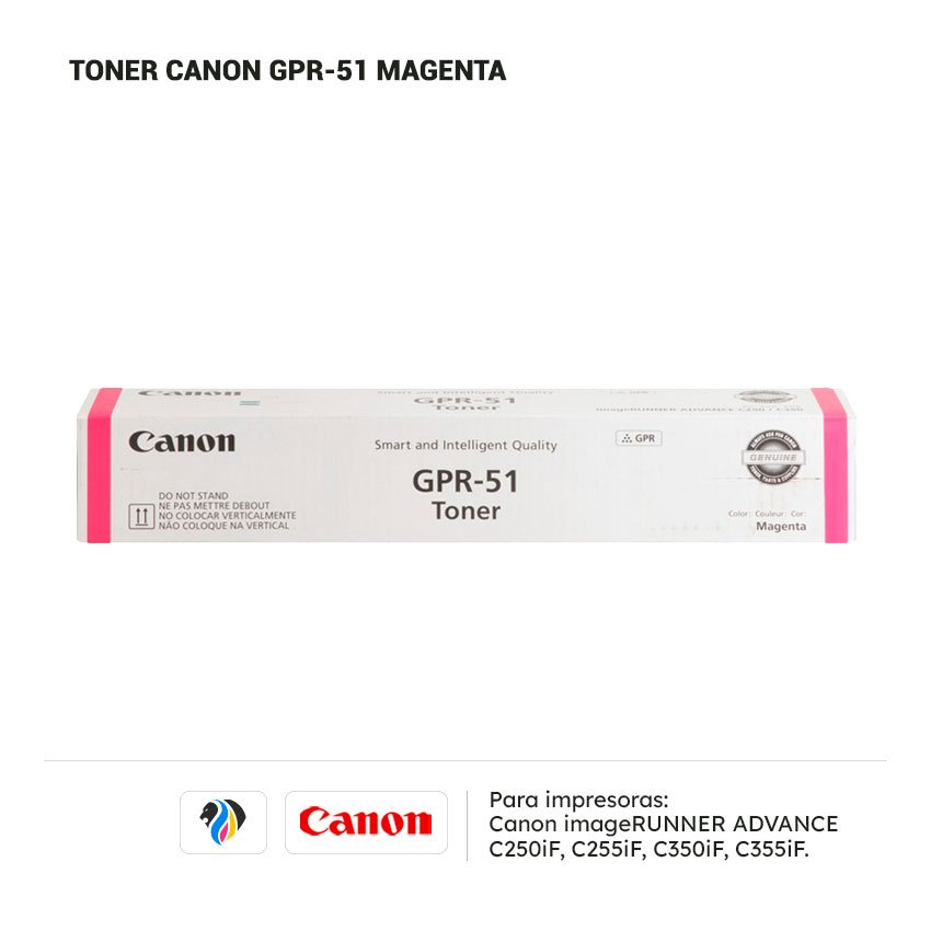 Toner Canon GPR-51 Magenta