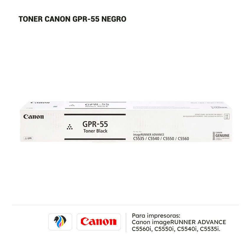 Toner Canon GPR-55 Negro