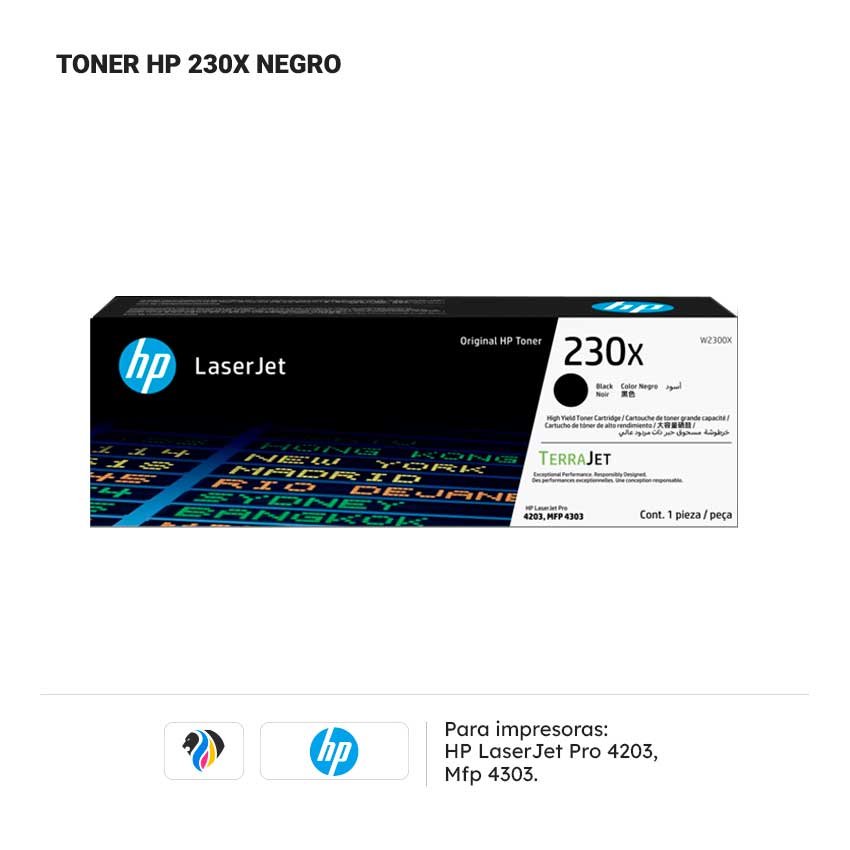 TONER HP 230X NEGRO PARA 4203
