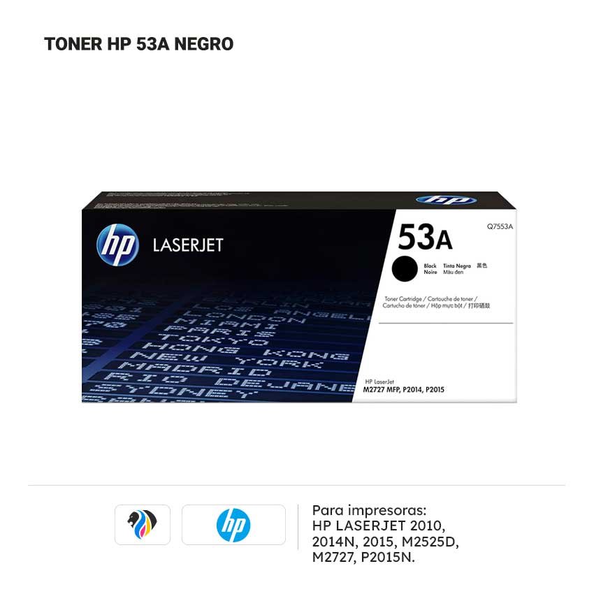 TONER HP 53A NEGRO PARA 2014N 2010