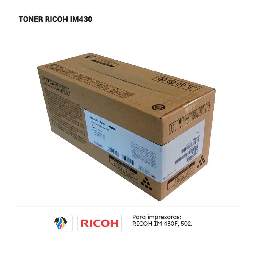 Toner Ricoh IM430 para impresora Ricoh 430 502