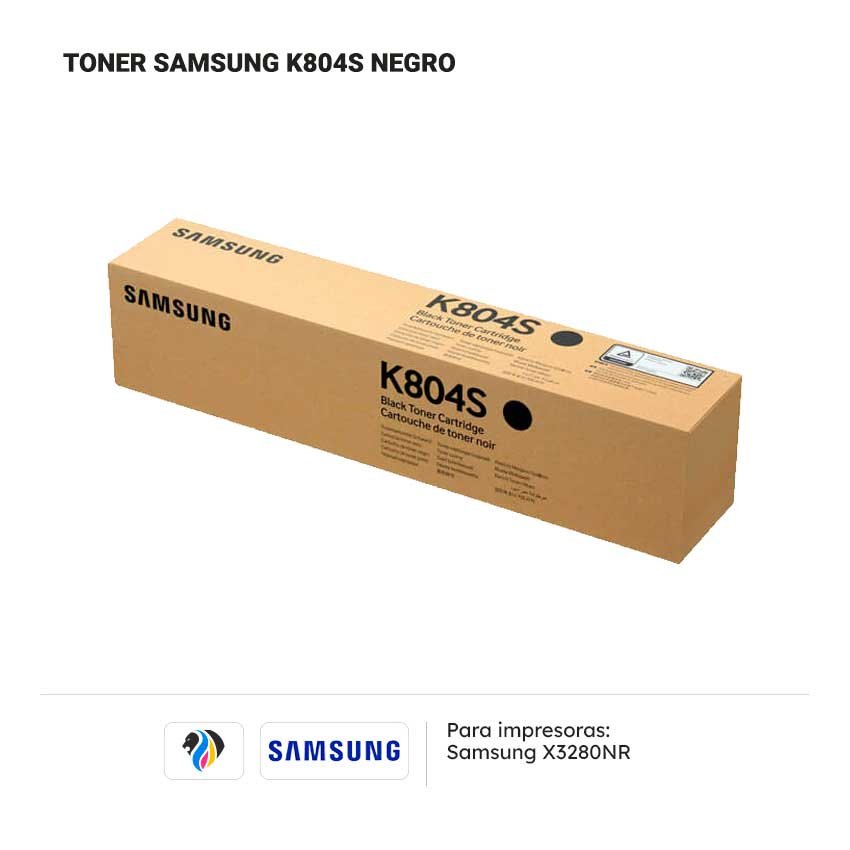 TONER SAMSUNG K804S NEGRO PARA X3280