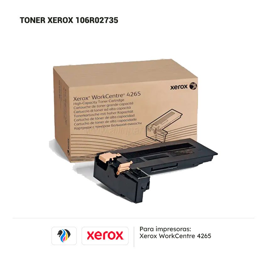 Toner Xerox 106R02735 para impresora Xerox 4265