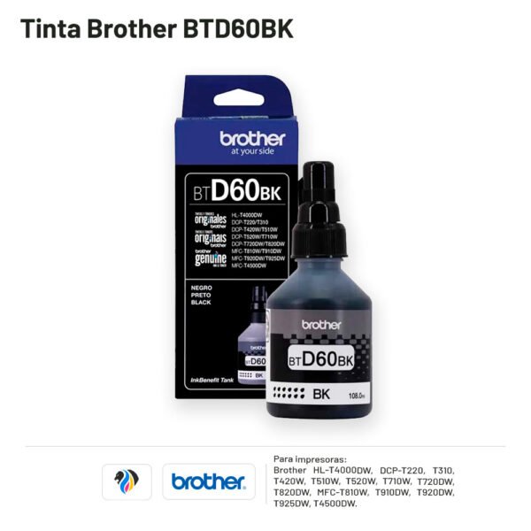 TINTA BROTHER BTD60BK