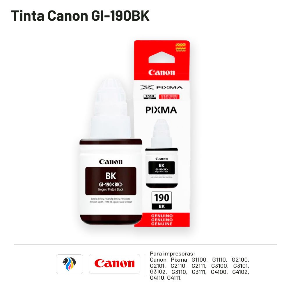 TINTA CANON GI-190BK