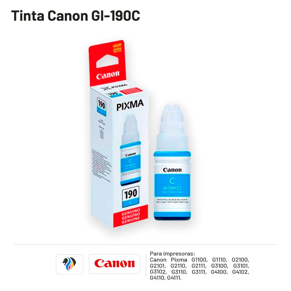 TINTA CANON GI-190C