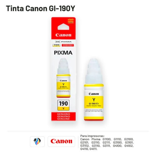 TINTA CANON GI-190Y