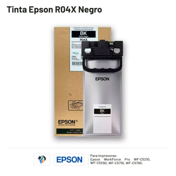 TINTA EPSON R04X NEGRO