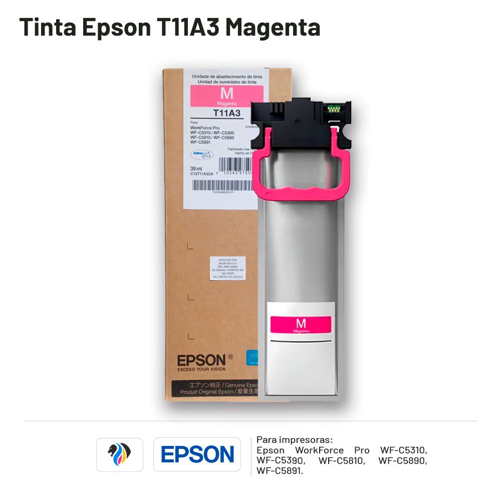 TINTA EPSON T11A3 MAGENTA