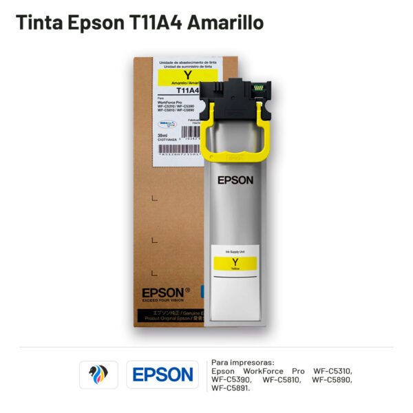 TINTA EPSON T11A4 AMARILLO
