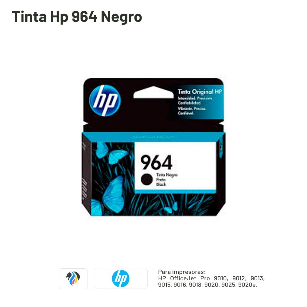 TINTA HP 964 NEGRO