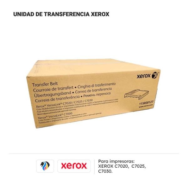UNIDAD DE TRANSFERENCIA XEROX PARA C7020