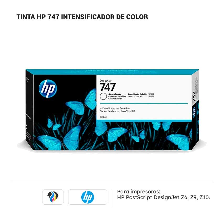 TINTA HP 747 INTENSIFICADOR DE COLOR PARA Z6 Z9 Z10