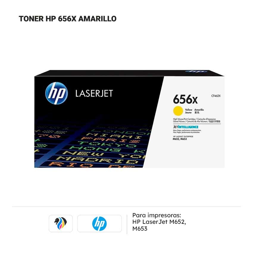 TONER HP 656X AMARILLO PARA M652 653