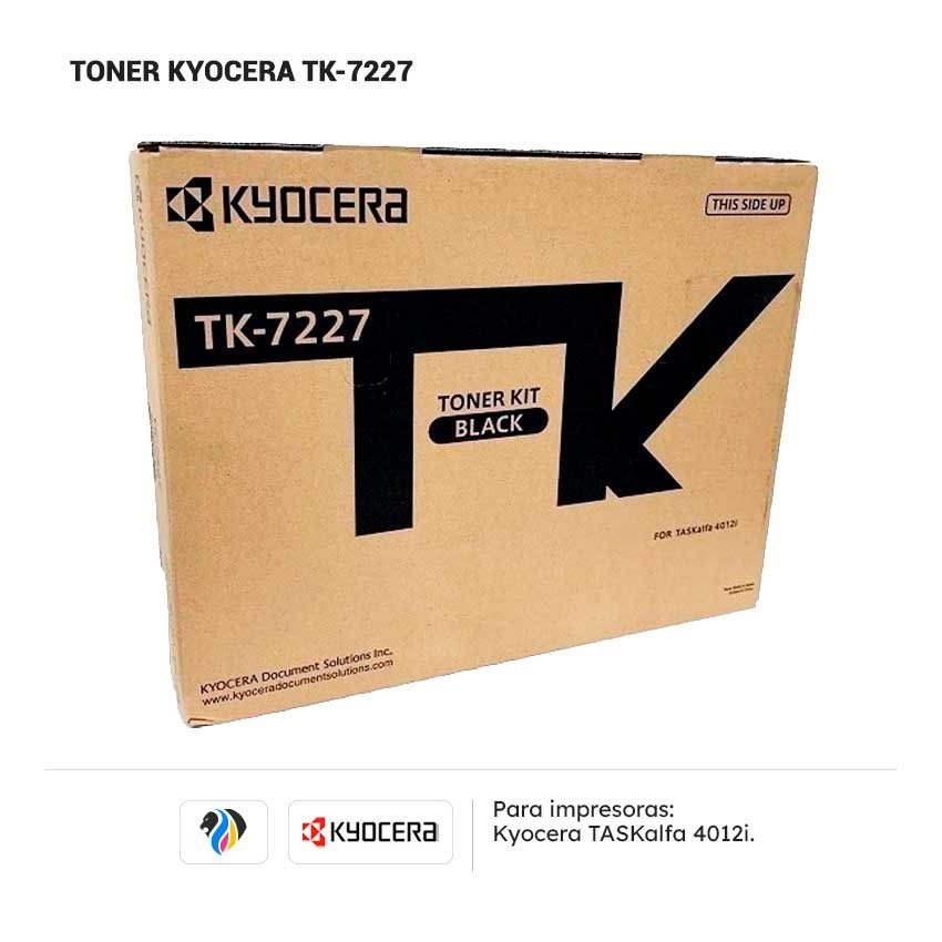 Toner Kyocera TK-7227 para impresora Kyocera 4012