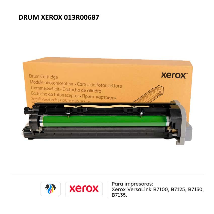 Drum Xerox 013R00687 para impresora B7100 B7125 B7130 B7135