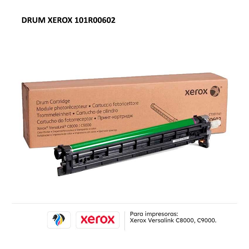 Drum Xerox 101R00602 para impresora C8000 C9000