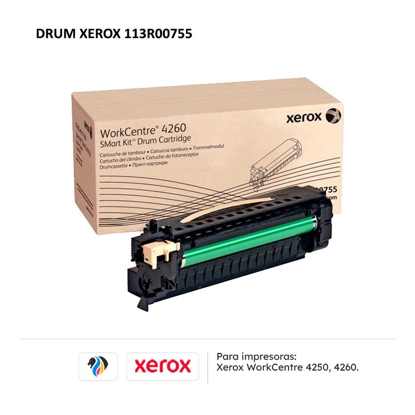 Drum Xerox 113R00755 para impresora 4250 4260