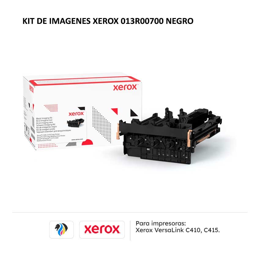 KIT DE IMAGENES XEROX 013R00700 NEGRO PARA C410