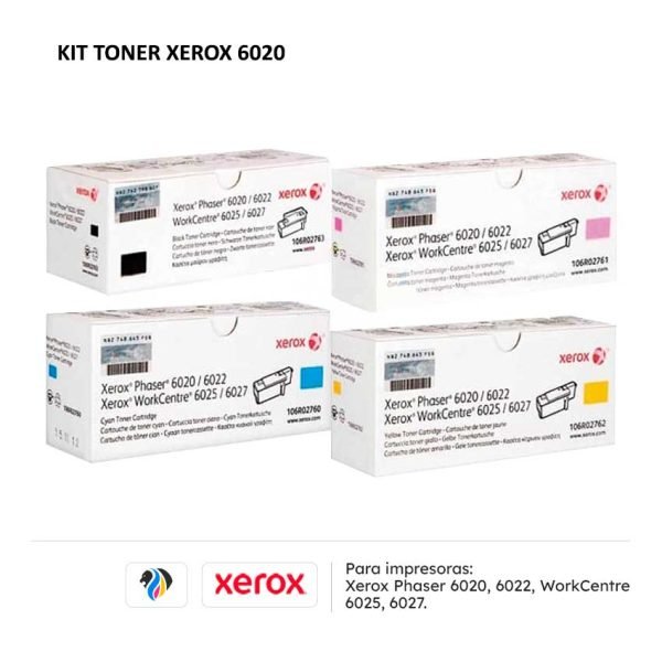Kit Toner Xerox 6020
