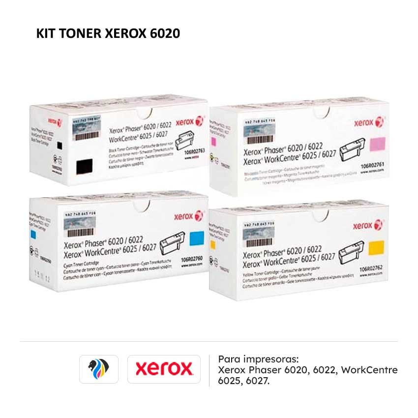 Kit Toner Xerox 6020
