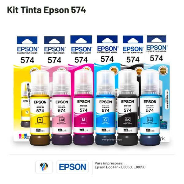 KIT TINTA EPSON 574