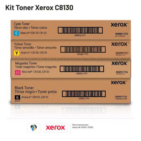 Kit Toner Xerox C8130