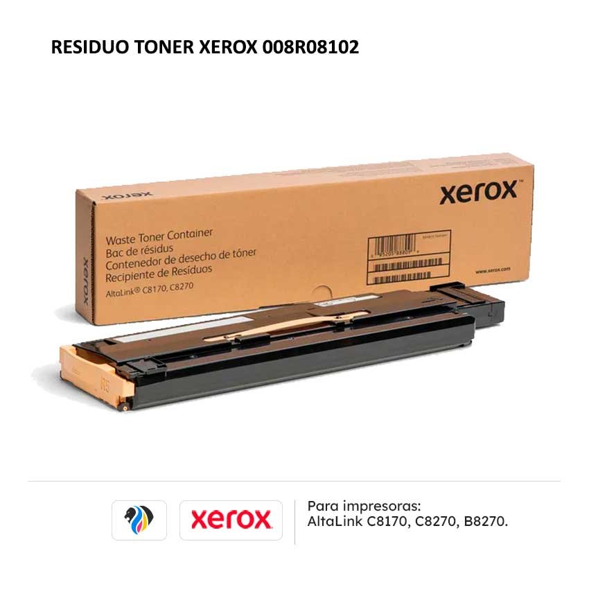 Contenedor de Residuos Xerox 008R08102 para impresoras C8170 C8270 B8270