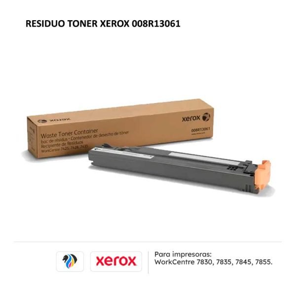 CONTENEDOR DE RESIDUOS XEROX 008R13061 PARA 7830