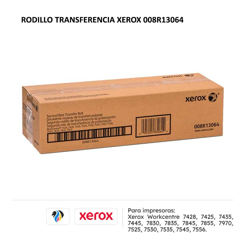 RODILLO TRANSFERENCIA XEROX 008R13064 PARA 7428