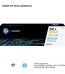 Toner HP 201A Amarillo