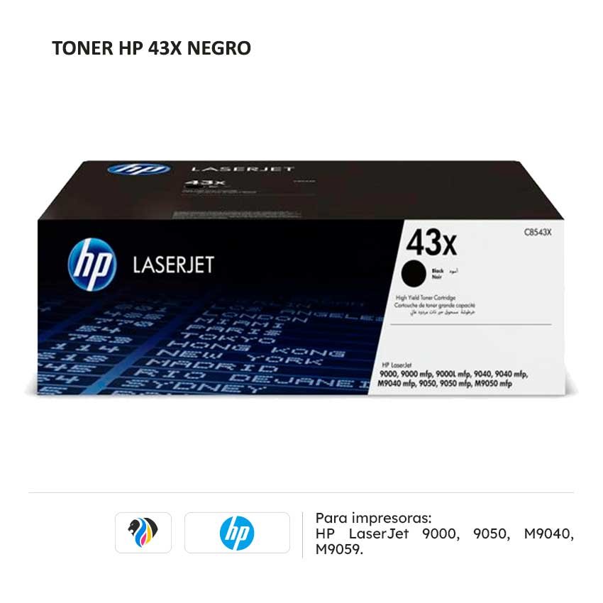 TONER HP 43X NEGRO