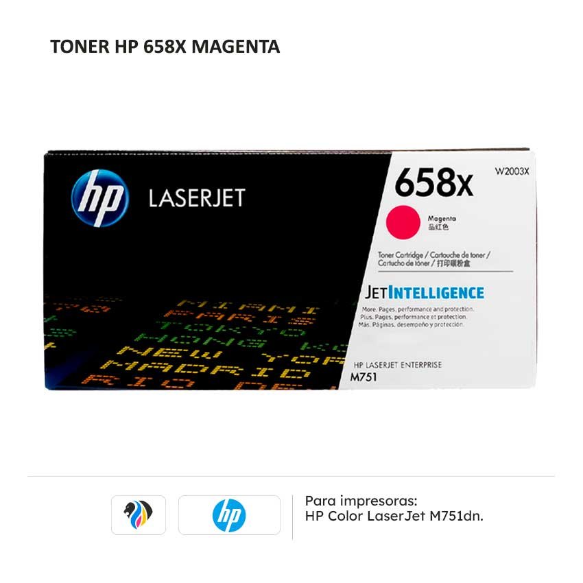 Toner HP 658X Magenta