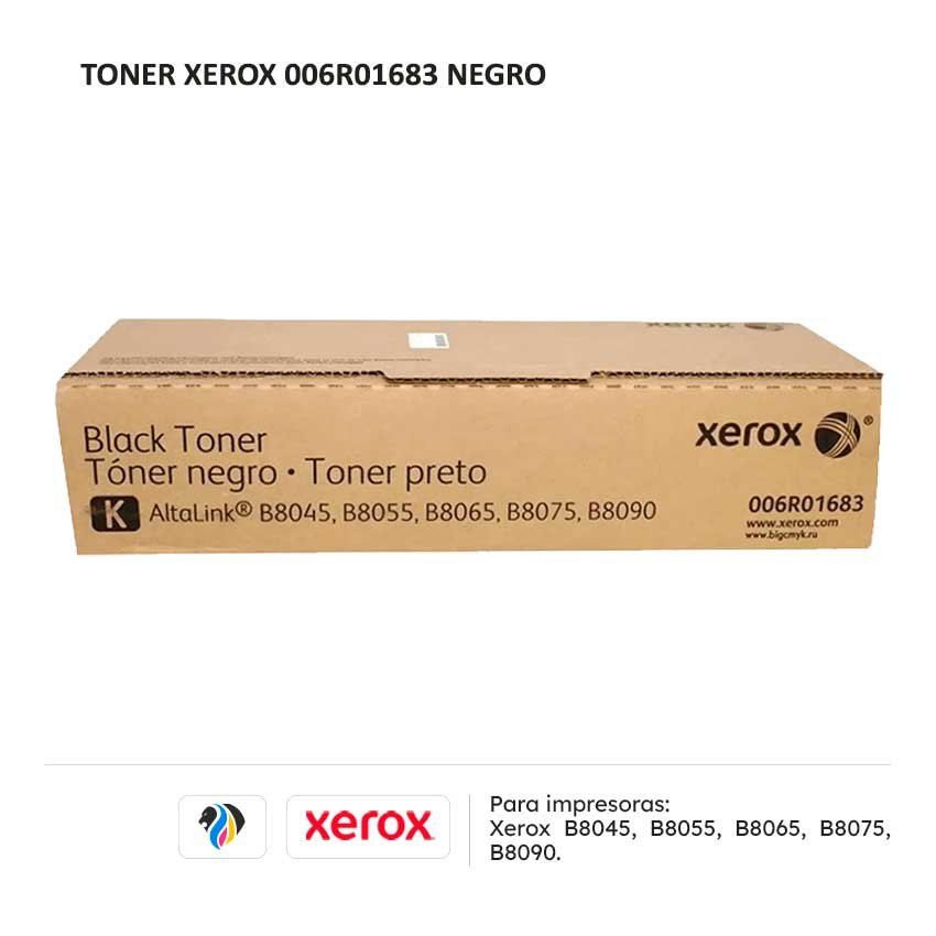 Toner Xerox 006R01683 Negro para impresoras 8045 8055 8065 8075 8090