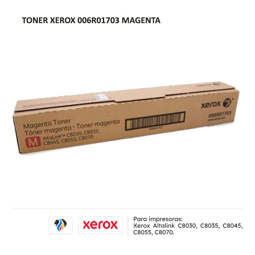 TONER XEROX 006R01703 MAGENTA PARA C8030 8035 8045