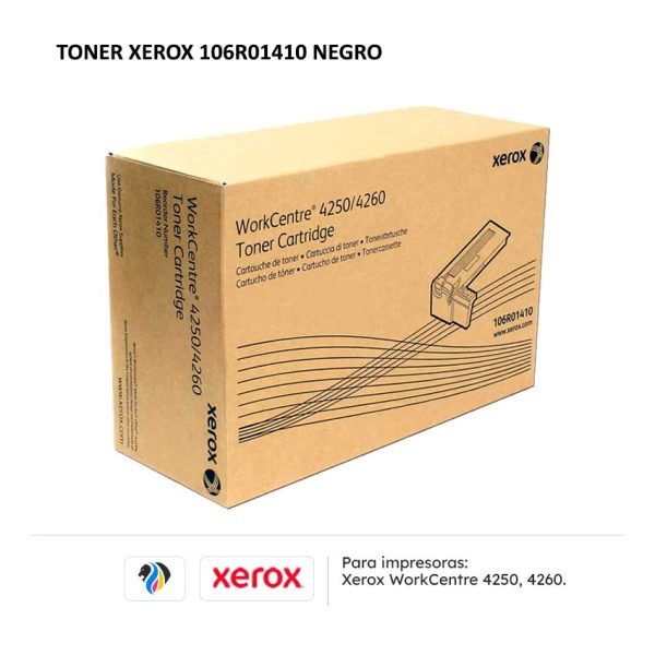 TONER XEROX 106R01410 NEGRO PARA 4250 4260