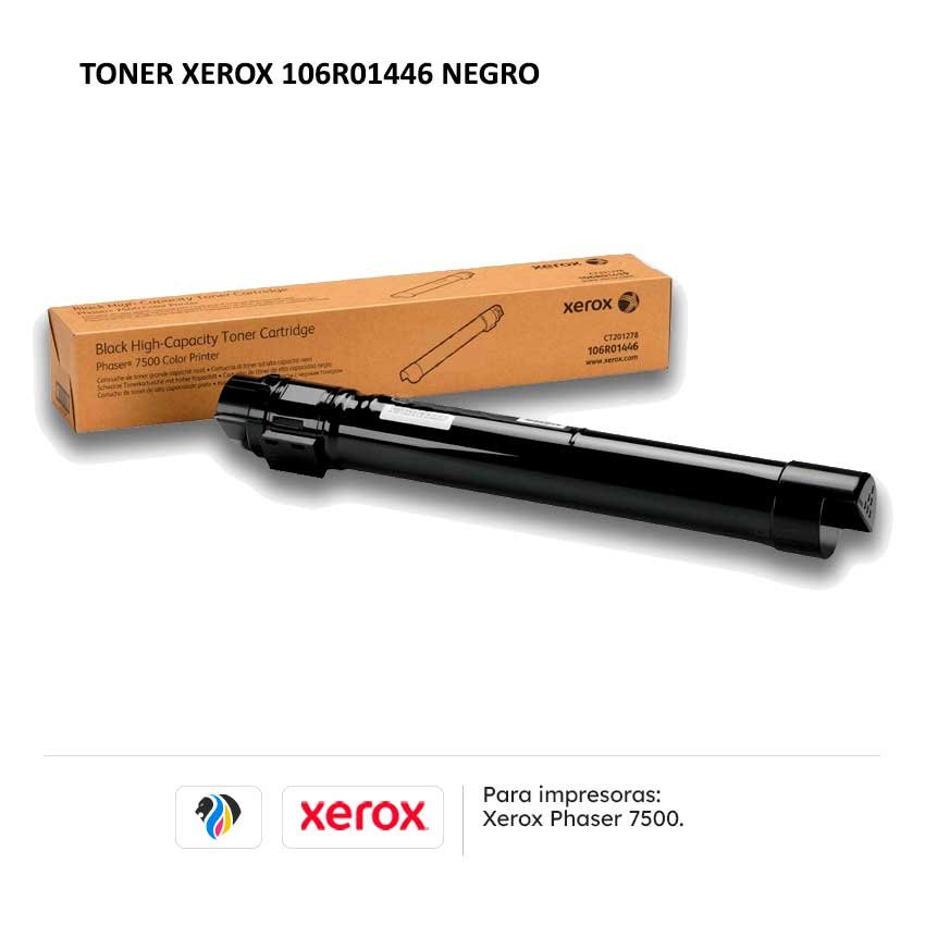 Toner Xerox 106R01446 Negro