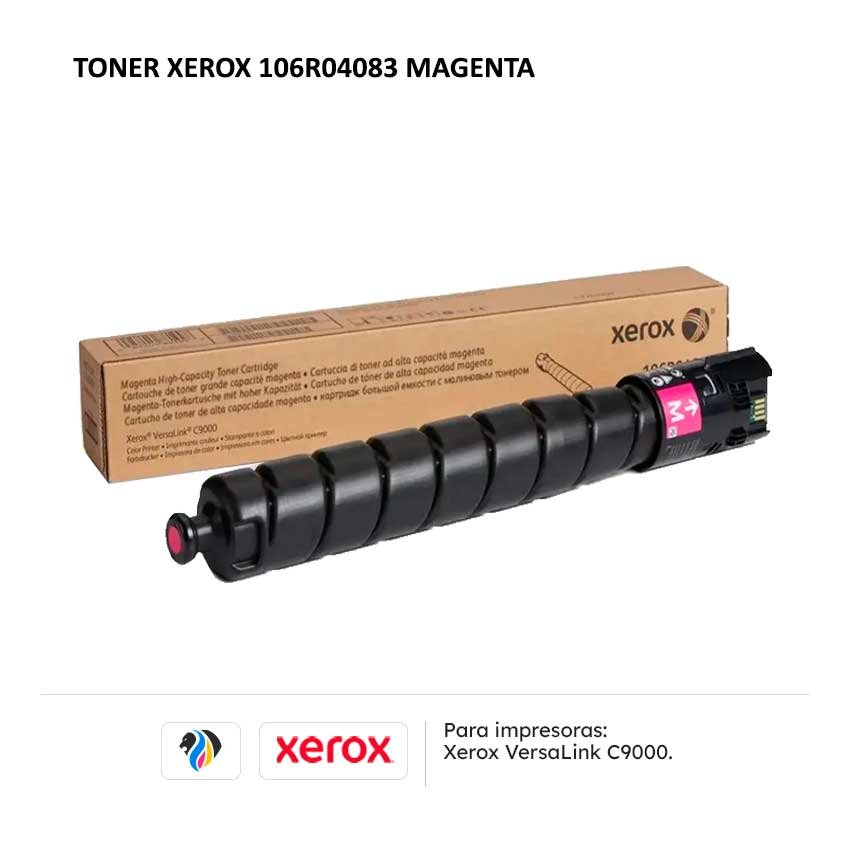 TONER XEROX 106R04083 MAGENTA PARA C9000