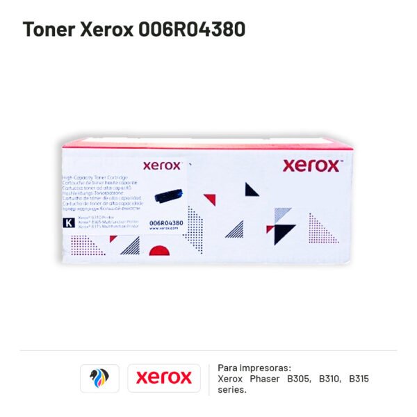TONER XEROX 006R04380 NEGRO
