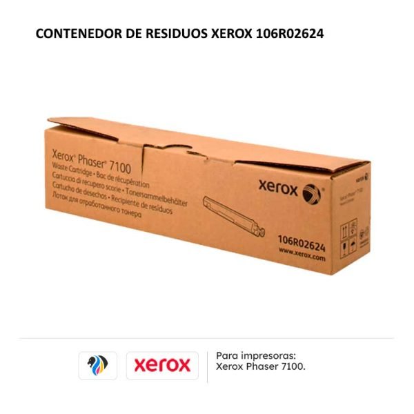 CONTENEDOR DE RESIDUOS XEROX 106R02624