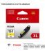 TINTA CANON CLI-151Y XL AMARILLO