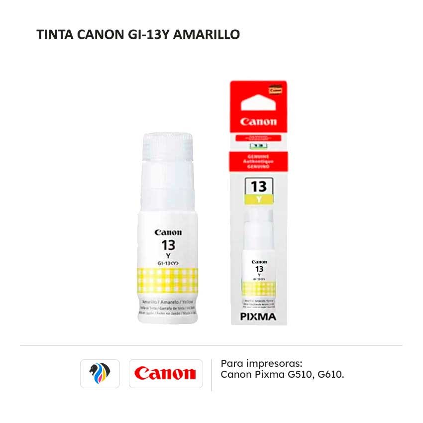 TINTA CANON GI 13Y AMARILLO