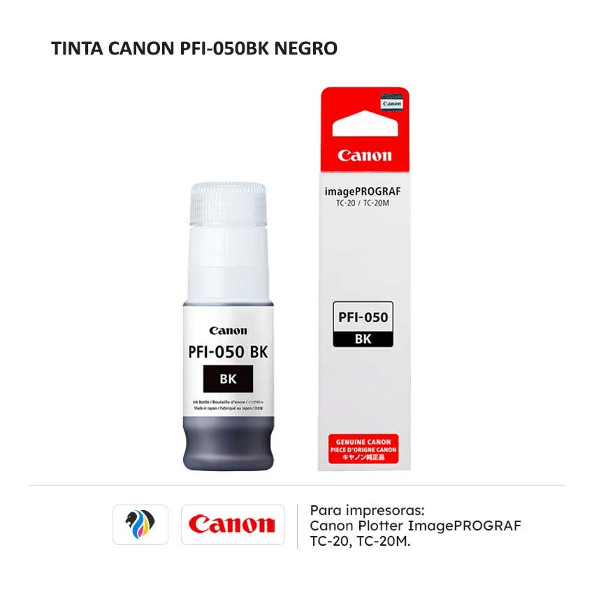 TINTA CANON PFI 050BK NEGRO