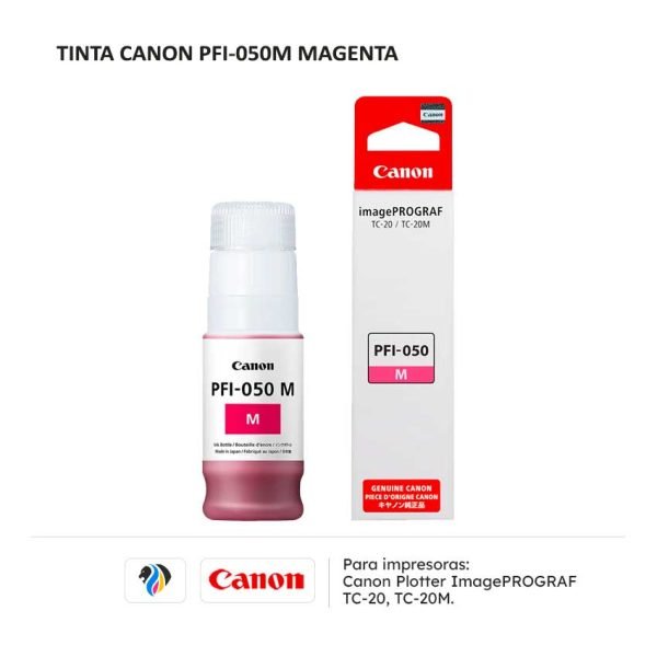 TINTA CANON PFI 050M MAGENTA