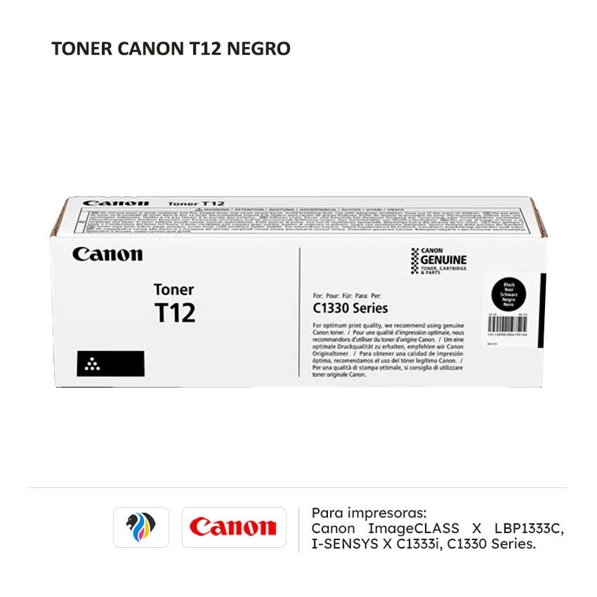 TONER CANON T12 NEGRO