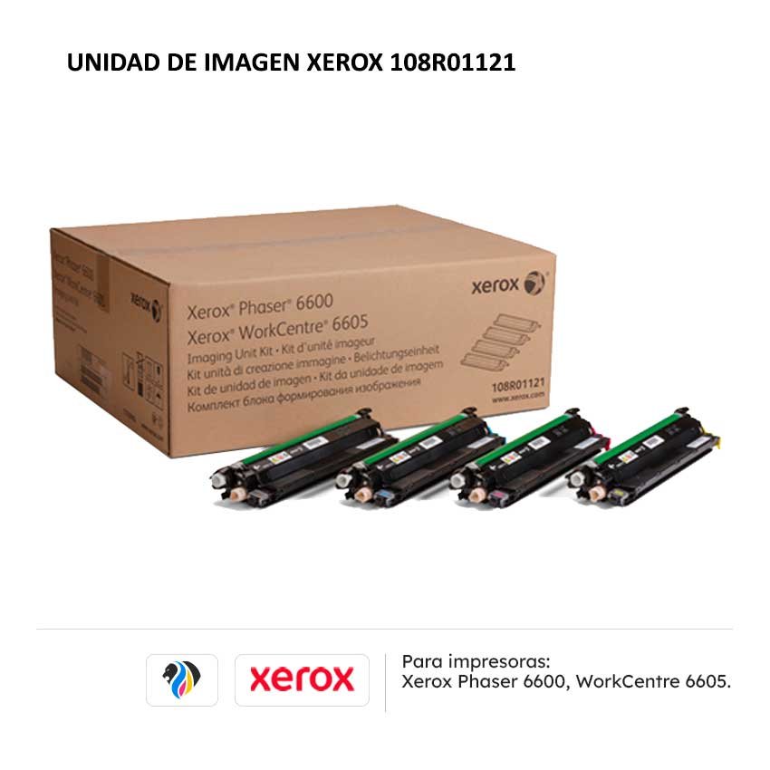Unidad de Imagen Xerox 108R01121 para impresoras 6600 6605
